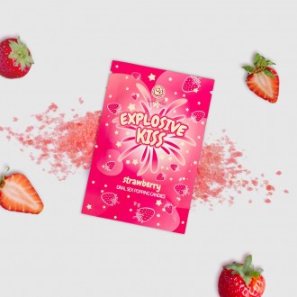 SECRET PLAY EXPLOSIVE KISS POPPING CANDIES STRAWBERRY