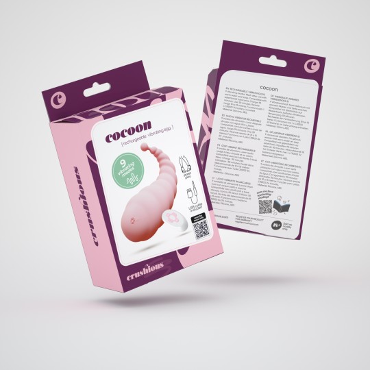 5 + 1 GRATUITO COCOON UOVO VIBRANTE RICARICABILE CON TELECOMANDO A DISTANZA SENZA FILI CRUSHIOUS ROSA