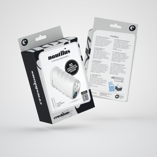 NAUTILUS MASTURBATORE DA ALLENAMENTO CON PROIETTILE RIMOVIBILE CRUSHIOUS