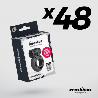 PACK DE 48 ANILLO PARA EL PENE CON BALA VIBRADORA BOOSTER CRUSHIOUS