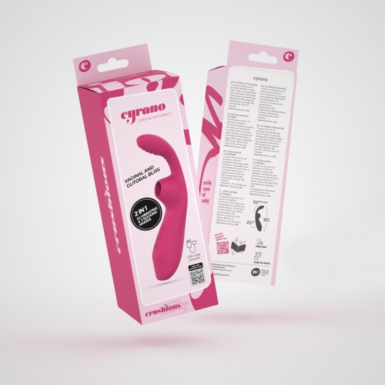 5 +1 GRATUIT STIMULATEUR CLITORIDIEN RECARGEABLE CYRANO CRUSHIOUS