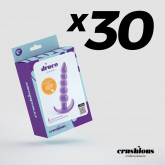 PACK OF 30 CRUSHIOUS DRACO ANAL PLUG