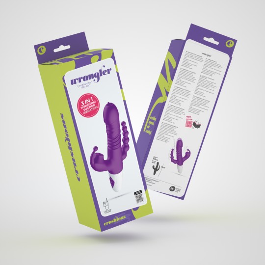 PACK 5 + 1 GRÁTIS VIBRADOR TUDO EM UM WRANGLER CRUSHIOUS