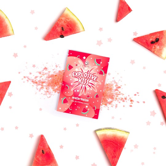 CARAMELLE SCOPPIETTANTI EXPLOSIVE KISS COCOMERO SECRET PLAY