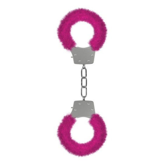 ALGEMAS COM PELUCHE PLEASURE FURRY HANDCUFFS ROSA