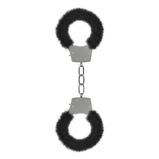 ESPOSAS CON PELUCHE PLEASURE FURRY HANDCUFFS NEGRAS