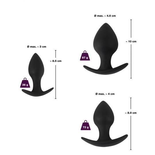3-PIECE ANAL TRAINER SET