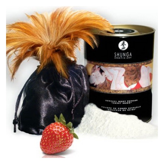 SHUNGA DOLCE NEVE CHAMPAGNE E FRAGOLA CORPO IN POLVERE 228GR