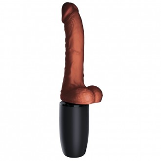 7.5" THRUSTING COCK WITH BALLS