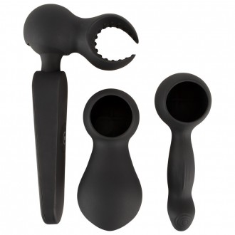 WAND VIBRATOR WITH 3 ATTACHMENTS