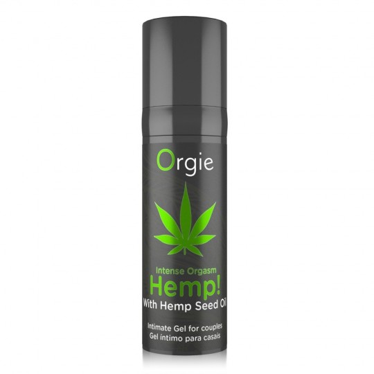 ГЕЛЬ С ВИБРАЦИЕЙ INTENSE ORGASM HEMP 15ML ORGIE