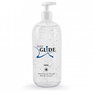 LUBRIFIANT À BASE D'EAU ANAL 500ML JUST GLIDE