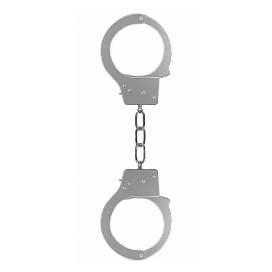 ESPOSAS EN METAL BEGINNER'S HANDCUFFS PLATEADAS