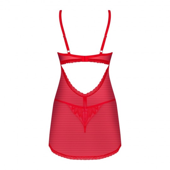 BABYDOLL PLUS THONG CHILISA