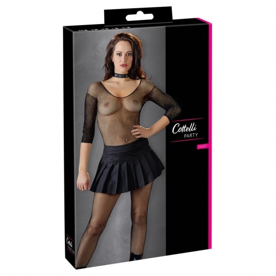 PLEATED MINI SKIRT