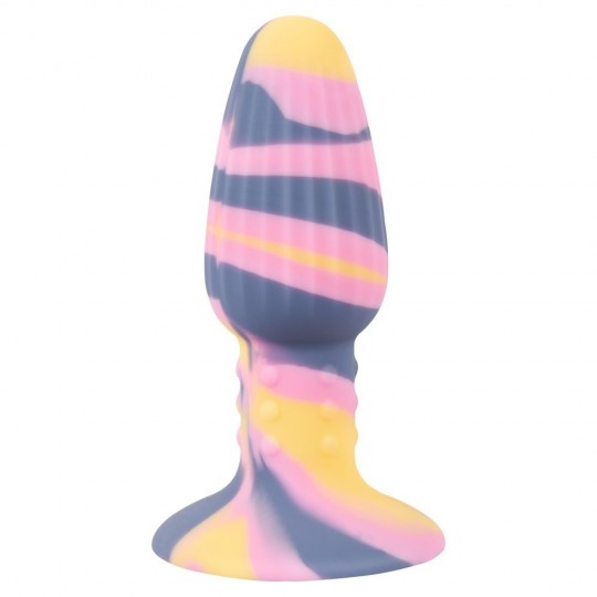 TRICOLOUR BUTT PLUG