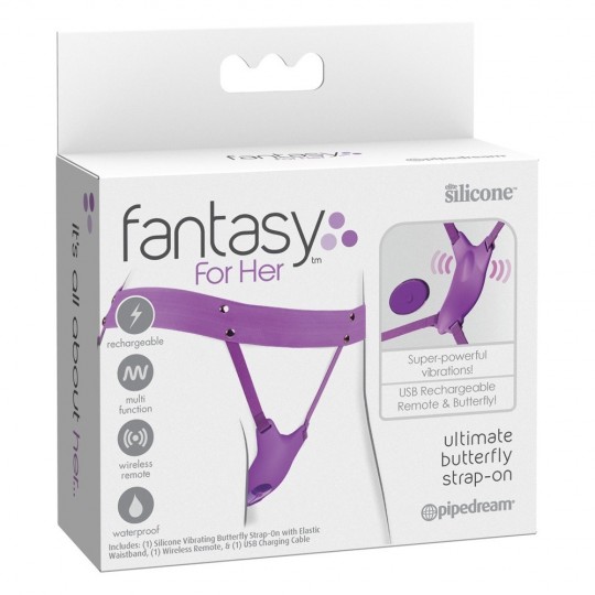 FANTASY FOR HER ULTIMATE BUTTERFLY STRAP-ON