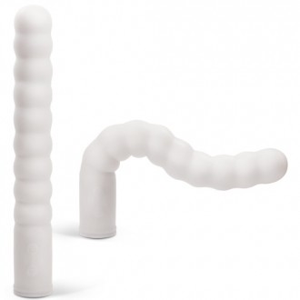 VIBRADOR CON CALENTAMIENTO RECARGABLE ZIG ZAG BLANCO