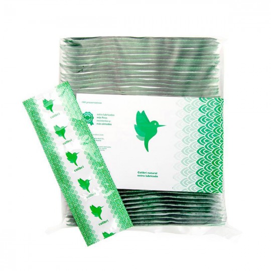 CONFEZIONE DA 144 PRESERVATIVI NATURALI COLIBRI