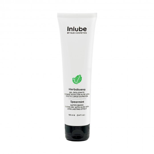LUBRIFIANT À BASE D&#039;EAU INLUBE MENTHE VERTE 100ML