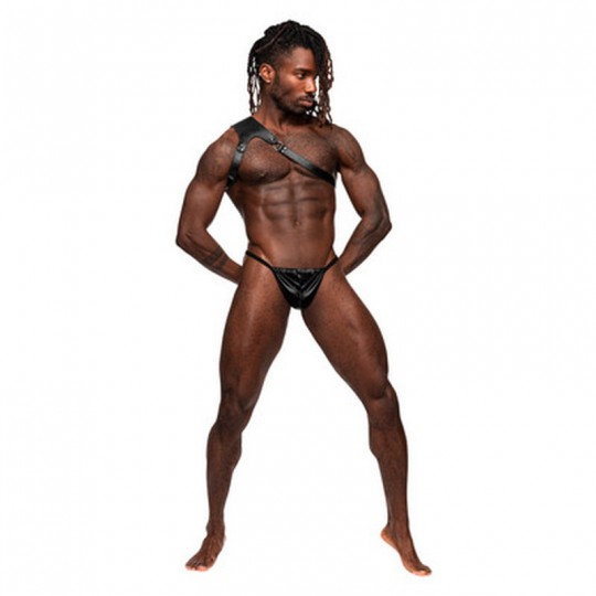 ЗОДИАК - ПЛЕЧЕВОЙ РЕМЕНЬ ИЗ ИСКУССТВЕННОЙ КОЖИ ЧЕРНЫЙ