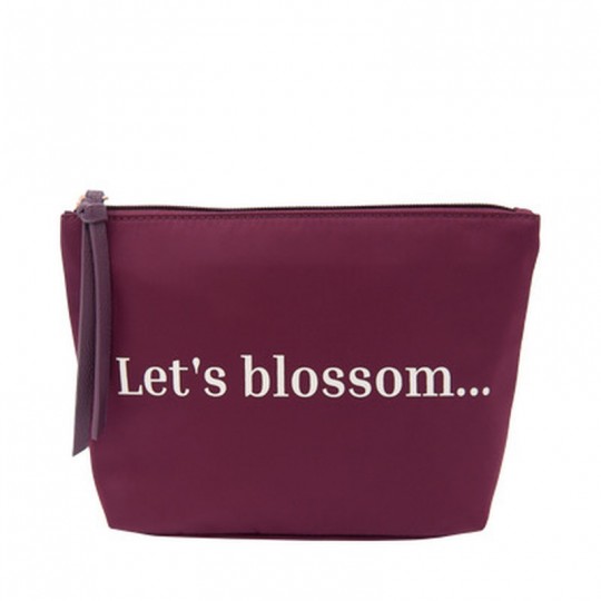 LET\&#039;S BLOSSOM - POUCH - PURPLE