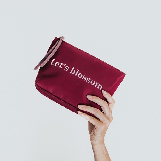 LET\&#039;S BLOSSOM - POUCH - PURPLE