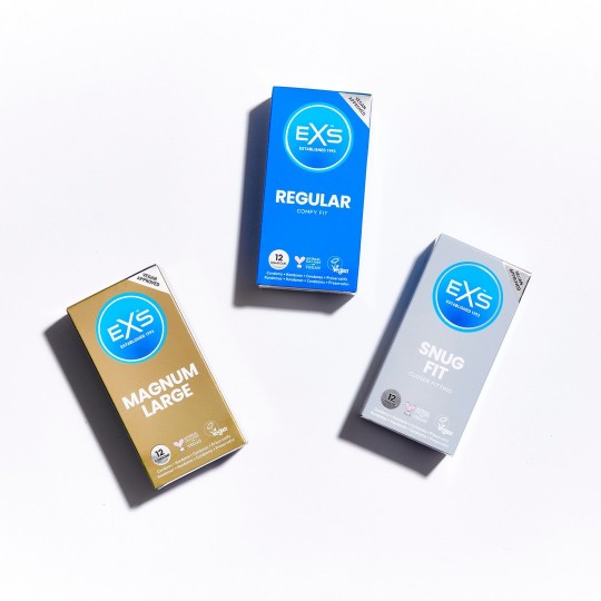 EXS SNUG FIT - CONDOMS - 12 PIECES