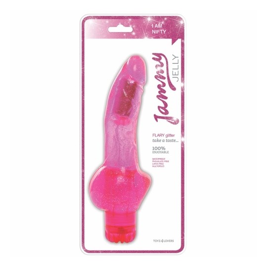 JAMMY JELLY FLARY GLITTER VIBRATOR