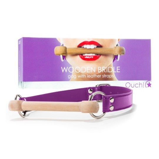VIOLA BRIGLIA DI LEGNO GAG