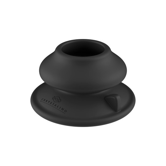 RIBBLY - GLASS RIBBLE VIBRATOR WITH SUCTION CUP