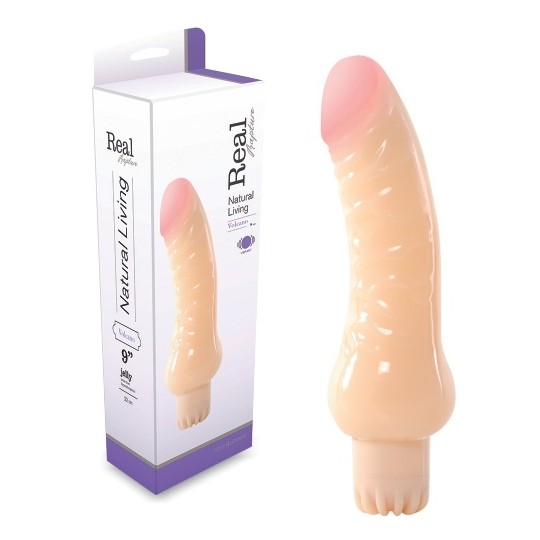 VIBRADOR JELLY REAL RAPTURE VOLCANO 9&#039;&#039;