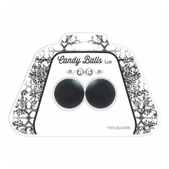 BOLAS VAGINAIS CANDY BALLS LUX PRETAS