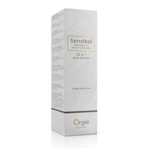 10-IN-1-LOTION FÜR KÖRPER UND HAAR MIT PHEROMONEN SENSFEEL FOR WOMAN 100ML ORGIE