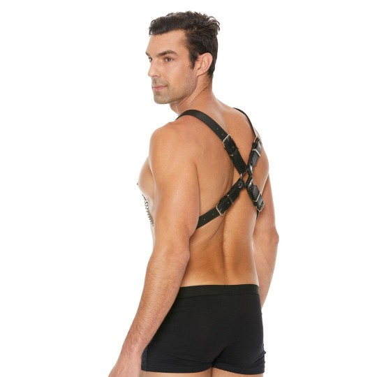 IMBRACATURA CORPORALE MEN&#039;S CHAIN HARNESS OUCH!