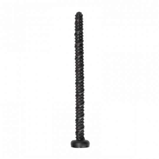 ТЕКСТУРИРОВАННЫЙ ЗМЕИНЫЙ ФАЛЛОИМИТАТОР ДЛЯ ЗАДНИЦЫ - 22 / 55 СМ