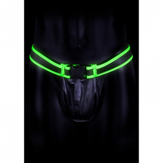 РЕМЕНЬ ДЛЯ ТРУСОВ С ПРЯЖКОЙ - СВЕТИТСЯ В ТЕМНОТЕ
