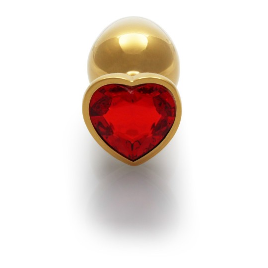 HEART GEM BUTT PLUG - LARGE