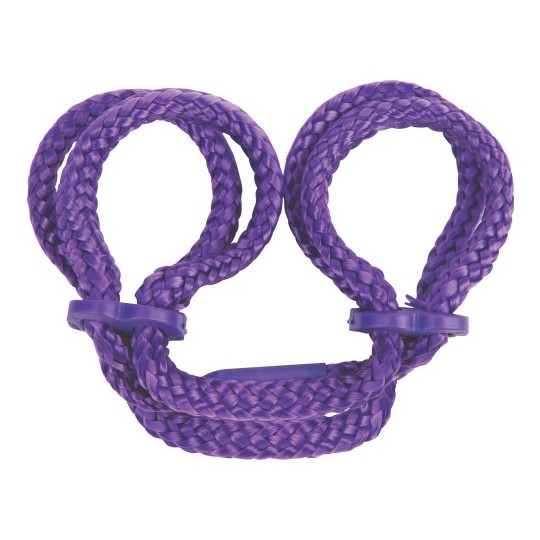 ALGEMAS PARA OS TORNOZELOS JAPANESE SILK LOVE ROPE ROXAS