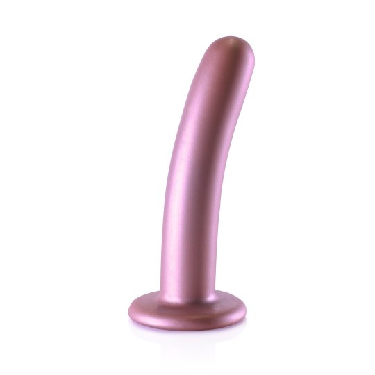SMOOTH SILICONE G-SPOT DILDO - 6'' / 14,5 CM