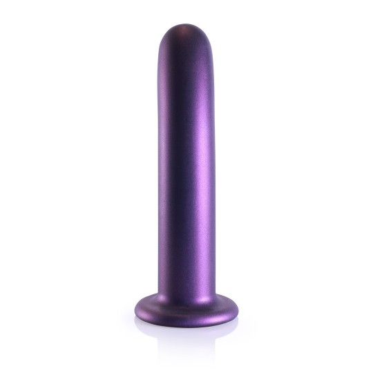SMOOTH SILICONE G-SPOT DILDO - 7'' / 17 CM