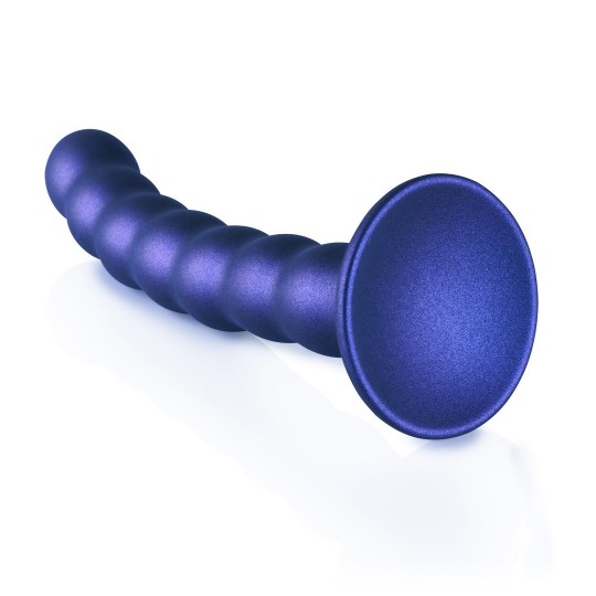 BEADED SILICONE G-SPOT DILDO - 6,5' / 16,5 CM