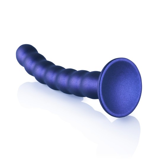 BEADED SILICONE G-SPOT DILDO - 8' / 20,5 CM